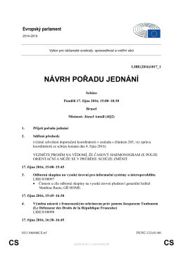 CS CS N&Aacute;VRH POŘADU JEDN&Aacute;N&Iacute;