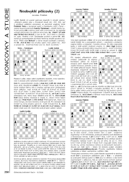 Čl&aacute;nek  - Československ&yacute; &scaron;ach