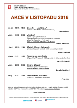 Program na 10/2016