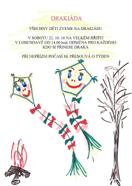 Pozvánka na drakiádu