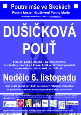 Poutní mše ve Skokách
