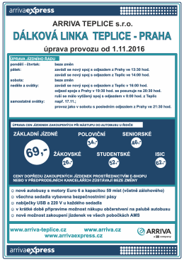 zde - ARRIVA TEPLICE sro