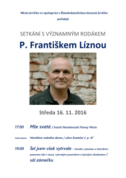 P. Františkem Líznou