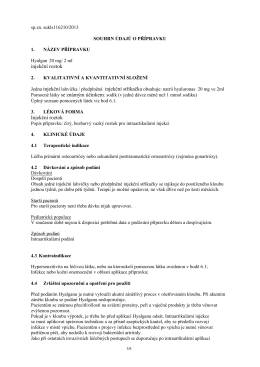 injekčn&iacute; roztok Injekčn&iacute; roztok