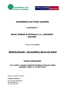 Násilné převzetí – jak probíhá a jak se mu bránit