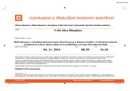 Cel&aacute; obec Hnojnice