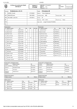 ZDE - TJ Spartak Chrastava