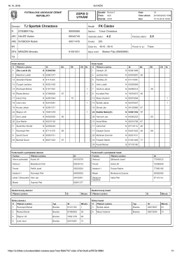 ZDE - TJ Spartak Chrastava