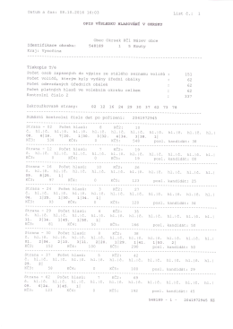 Page 1 Page 2 Datum a čas: 08 . 10. 2016 16:03 List C. : 2 oPIS