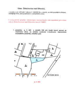 Obec Želechovice nad Dřevnic&iacute;