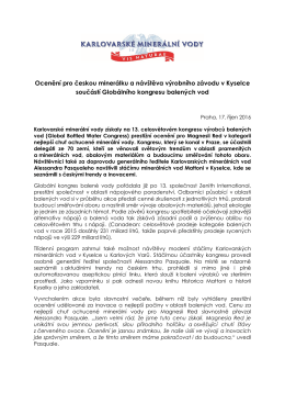 Tiskov&aacute; zpr&aacute;va ve form&aacute;tu PDF