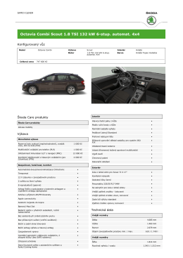 Octavia Combi Scout 1.8 TSI 132 kW 6