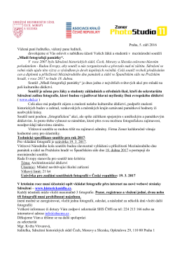 Fotografická soutěž 2017