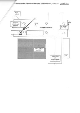 Page 1 -r í výkres trvalého parkovacího místa pro osobu zdravotně