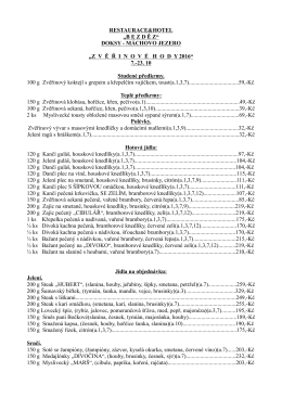 zv ě ř inov é hody 2016