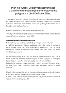 zámer pro obec Desna FINALLL