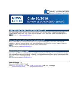 20. číslo 17. 10. 2016