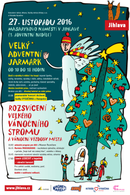 Rozsvícení stromu a velký adventní jarmark