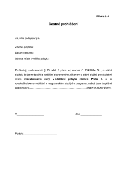 estn&eacute; prohl&aacute;&scaron;en&iacute;