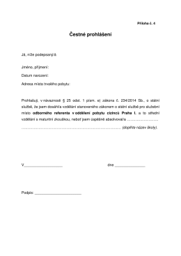 estn&eacute; prohl&aacute;&scaron;en&iacute;