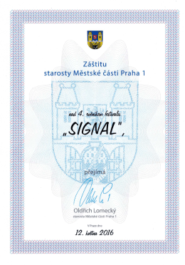 Page 1 č&aacute;sti Praha 1 Oldřich Lomeck&yacute; starosta Městsk&eacute; č&aacute;sti Praha