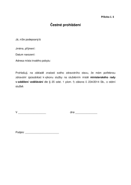 estn&eacute; prohl&aacute;&scaron;en&iacute;