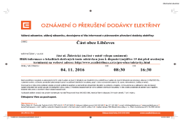 č&aacute;st obce Libčeves