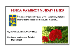 pozvánka - Dolní Studénky