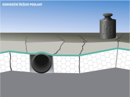 KONVENČNÍ ŘEŠENÍ PODLAHY