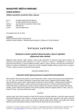 PDF, 371 kB - Pardubice.eu