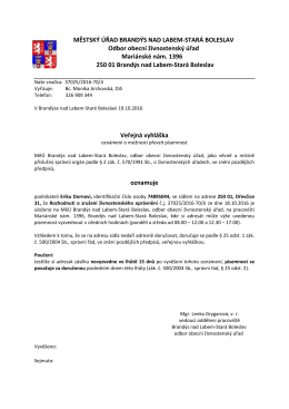 Odbor obecn&iacute; živnostensk&yacute;