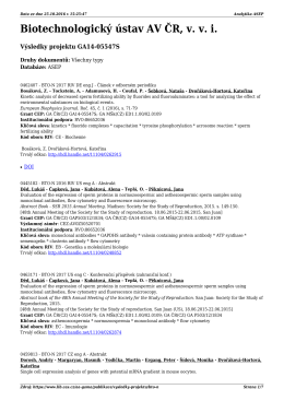 Biotechnologický ústav AV ČR, v. v. i.