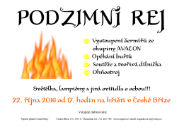 PODZIMNÍ REJ