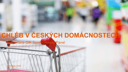 Chléb v českých domácnostech (GfK)