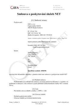 Pdf návrh smlouvy