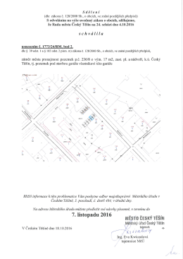 zde - Ofici&aacute;ln&iacute; str&aacute;nky Města Česk&yacute; Tě&scaron;&iacute;n