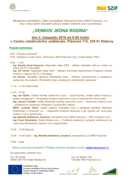venkov jedna rodina