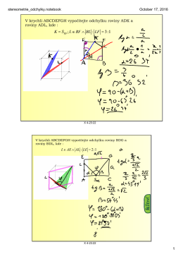 stereometrie_odchylky.notebook 1 October 17, 2016 V krychli