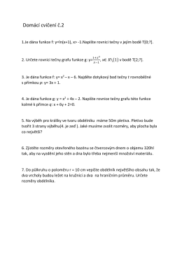 Dom&aacute;c&iacute; cvičen&iacute; č.2