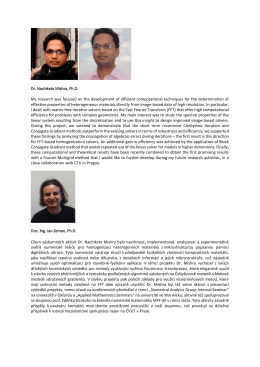 Dr. Nachiketa Mishra, Ph.D. My research was focused on the
