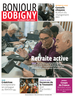 Retraite active - Ville de Bobigny