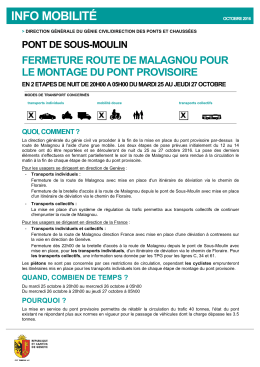 info mobilité