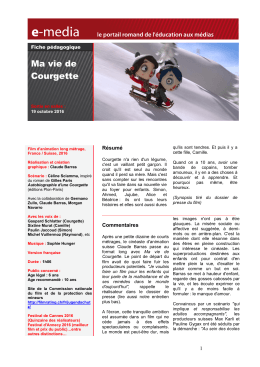 Fiche p&eacute;dagogique - E