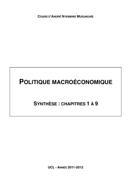 Synth&egrave;se macro