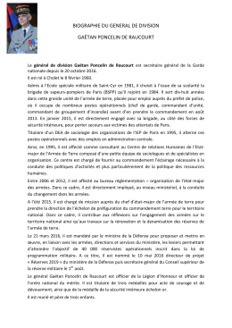 biographie du general de division gaëtan poncelin de raucourt