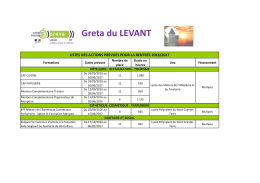 greta du levant 2016-2017 - Mission Locale Guadeloupe