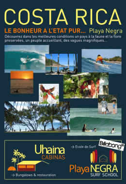 LE BONHEUR A L`ETAT PUR... Playa Negra