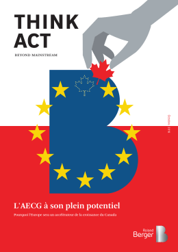 Think Act - L`AECG à son plein potentiel