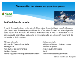 Transposition des drones aux pays émergeants