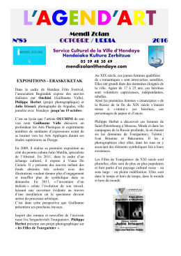 Octobre 2016 - Ville d`Hendaye